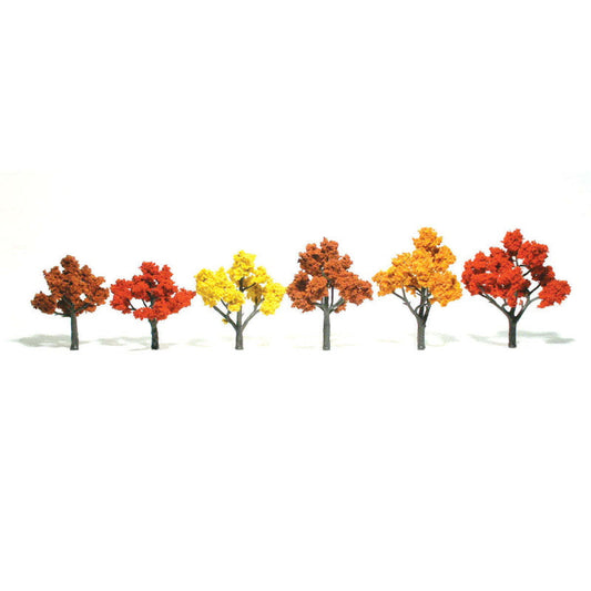 Woodland Scenics TR1541 N/HO Assembled Tree Fall Mix 5" Train Scenery