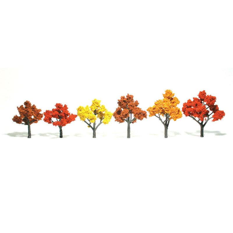 Woodland Scenics TR1541 N/HO Assembled Tree Fall Mix 5" Train Scenery