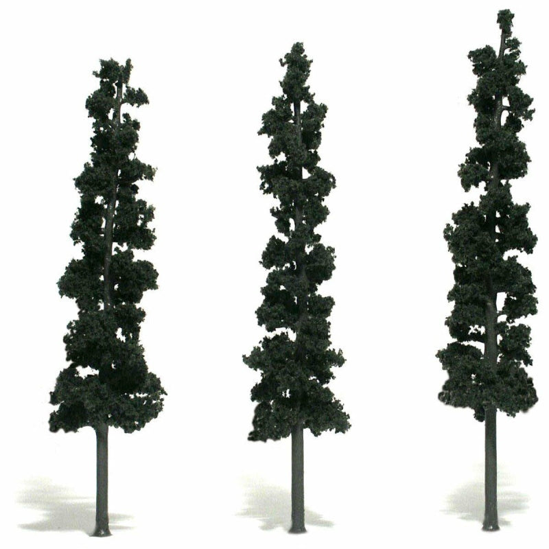 Woodland Scenics TR1563 N/HO Assembled Conifer Pine Green 8" Train Scenery