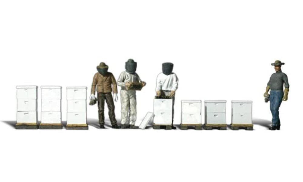 Woodland Scenics A1897 HO Train Figures BeeKeepers