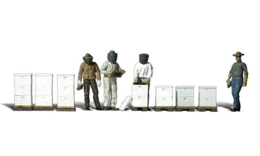 Woodland Scenics A1897 HO Train Figures BeeKeepers