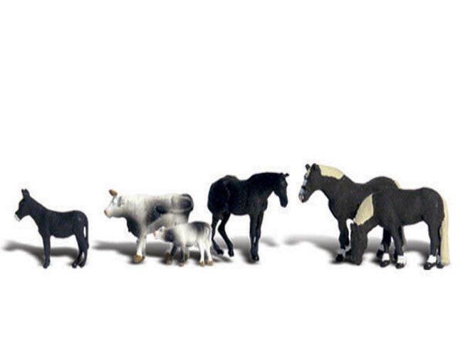 Woodland Scenics A2142 N Train Figures Farm Animals