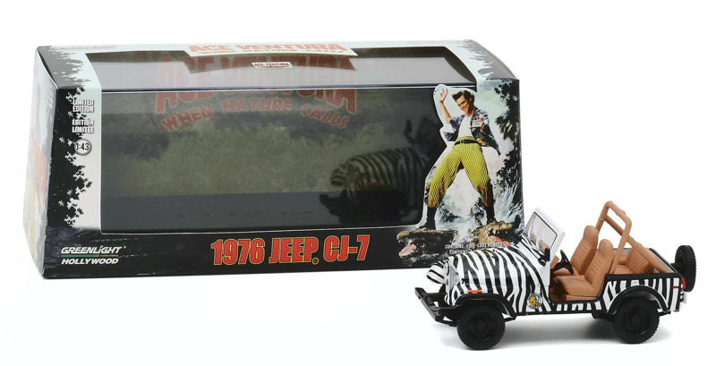 Greenlight 86574 1/43 1976 Jeep CJ-7, Ace Ventura