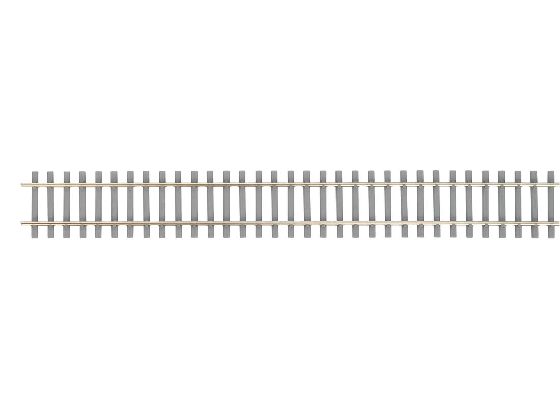 Piko 55150 HO Scale Concrete Tie Flex Track 940mm, Box of 24