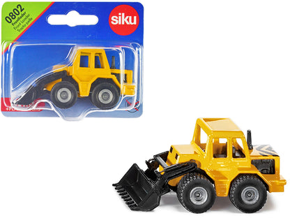 Front Loader Yellow and Black Diecast Model by Siku  free shipping USA
