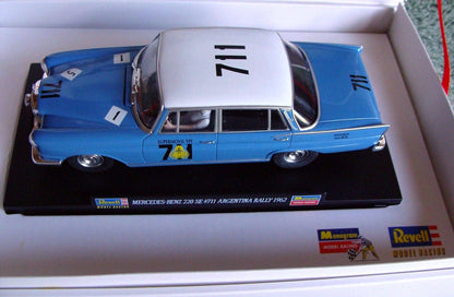 Revell 08313 Mercedes Benz 220 SE Argentinien Rally 1964 1/32 Slot Car Monogram