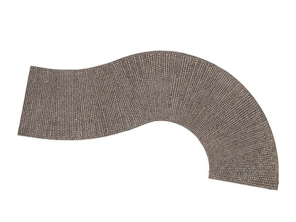 Noch 60316 HO Cobblestone 2-Lane Curved Road, Roman Pattern