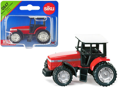 Massey Ferguson 9240 Tractor Red with White Top Diecast Model by Siku  free shipping USA