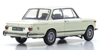 Kyosho 08543W 1/18 Scale BMW 2002 Turbo (White) Model Diecast Car