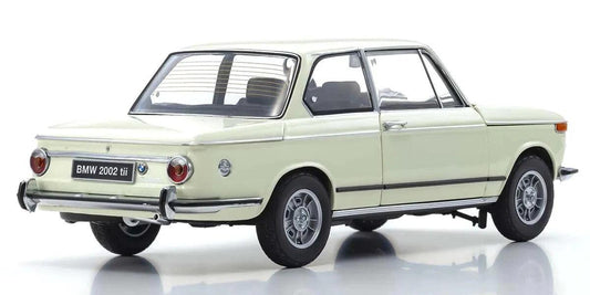 Kyosho 08543W 1/18 Scale BMW 2002 Turbo (White) Model Diecast Car