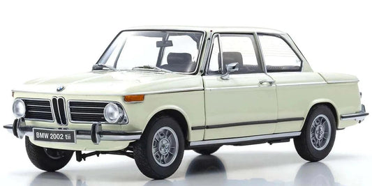 Kyosho 08543W 1/18 Scale BMW 2002 Turbo (White) Model Diecast Car
