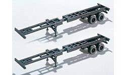 Walthers SceneMaster 949-4105 HO Extendible Container Chassis Kit