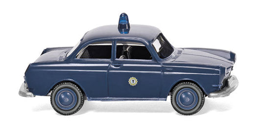 Wiking 086436 1/87 Scale Berlin Police - Volkswagen 1600 Patrol Car High