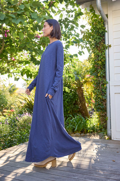 Be Clever Duo Dress - Inky Blue by And For Good