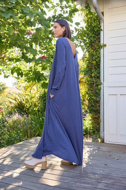 Be Clever Duo Dress - Inky Blue by And For Good