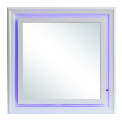 Elegant Transitional LED Mirror by Couch.com