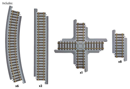 Walthers Trainline 1362 HO Power-Loc Figure 8 Expander Set