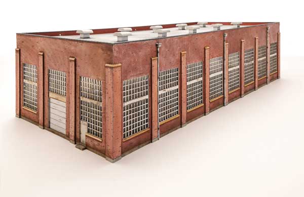 Walthers Cornerstone 2923 HO Scale 130' 2-Stall Engine House