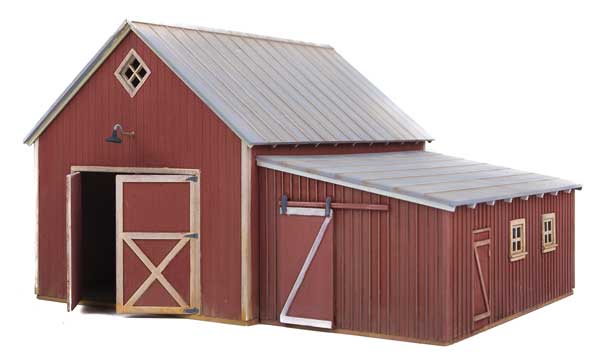 Walthers Cornerstone 3346 HO Chicken Coop and Sheds Kit