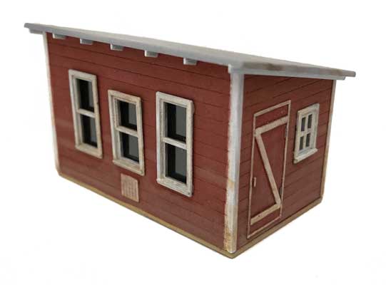 Walthers Cornerstone 3346 HO Chicken Coop and Sheds Kit