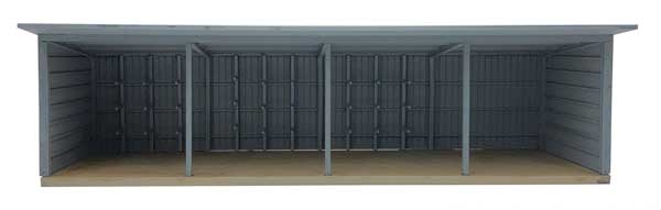 Walthers Cornerstone 3347 HO Machinery Storage Shed Kit