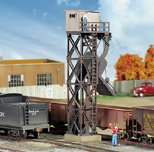 Walthers 933-3816 N Scale Cinder Conveyor & Ash Pit Kit