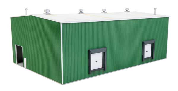 Walthers Cornerstone 4080 HO Steel Warehouse Kit
