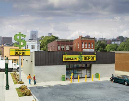 Walthers Cornerstone 4113 HO The Bargain Depot Kit
