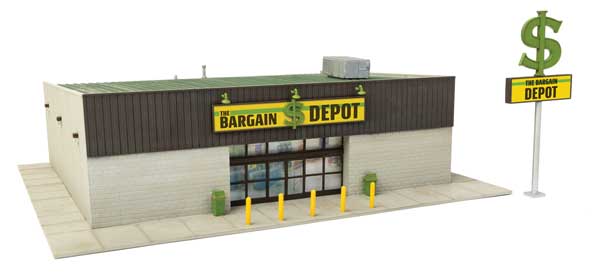 Walthers Cornerstone 4113 HO The Bargain Depot Kit