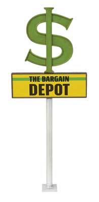 Walthers Cornerstone 4113 HO The Bargain Depot Kit