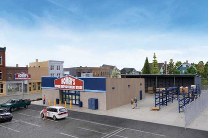 Walthers Cornerstone 4119 HO Hardware and Lumber Store Kit