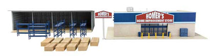 Walthers Cornerstone 4119 HO Hardware and Lumber Store Kit