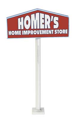 Walthers Cornerstone 4119 HO Hardware and Lumber Store Kit