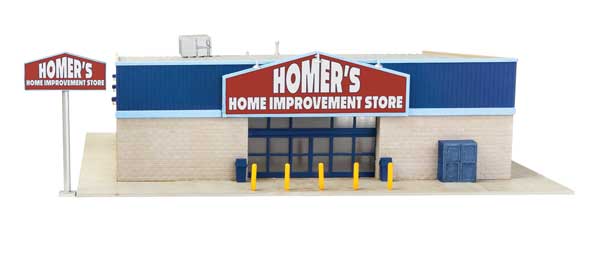 Walthers Cornerstone 4119 HO Hardware and Lumber Store Kit