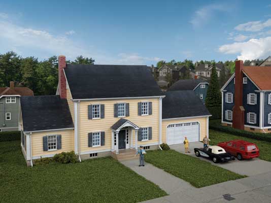 Walthers Cornerstone 4154 HO Executive House Kit