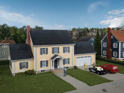 Walthers Cornerstone 4154 HO Executive House Kit