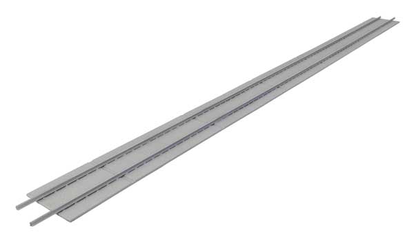 Walthers Cornerstone 4163 HO Concrete Track Pads 9-Pack Kit