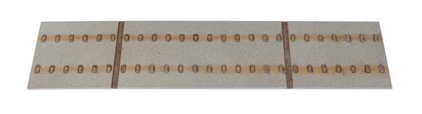 Walthers Cornerstone 4163 HO Concrete Track Pads 9-Pack Kit