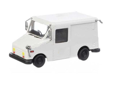 Walthers SceneMaster 12250 HO Scale Long Life Vehicle (LLV) Mail Truck -- White,