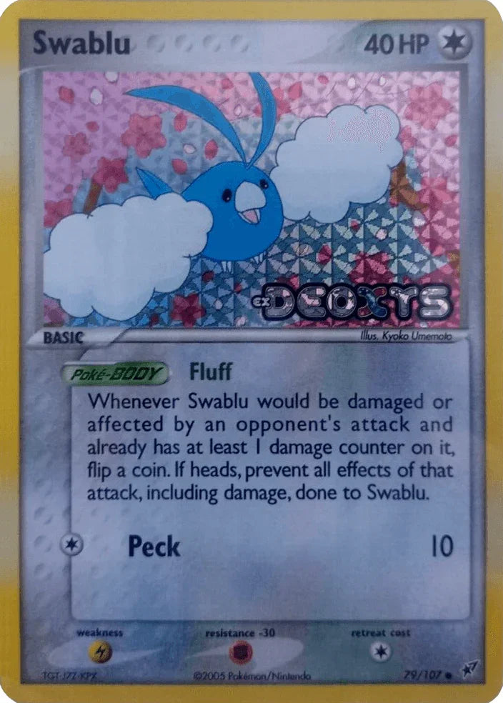 Swablu (79/107) (Stamped) [EX: Deoxys]