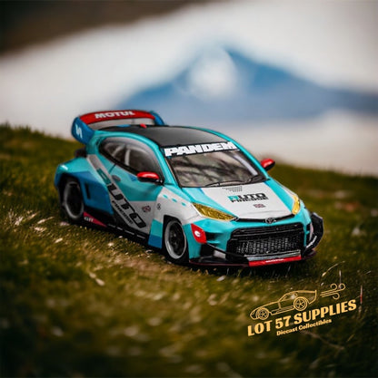 Fuji Toyota Yaris GR Auto Finesse Blue #99 1:64