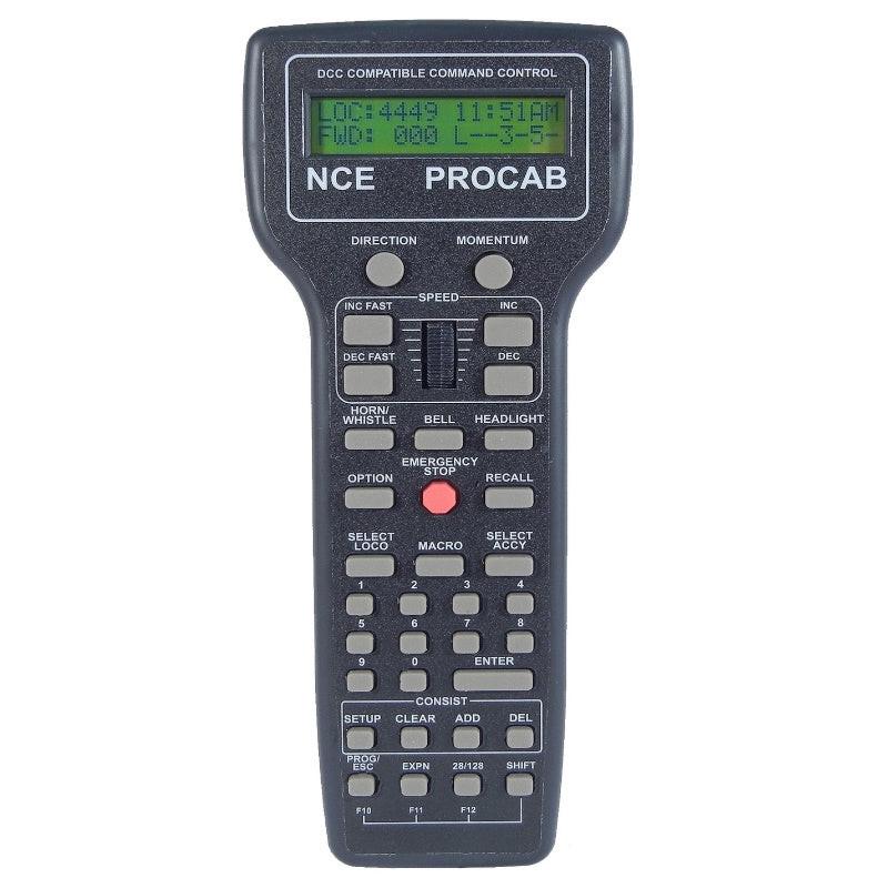 NCE 524-010 ProCab Deluxe  Master cab Handheld Throttle