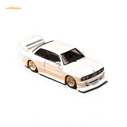(Pre-Order) SW BMW E30 M3 LTO Modified - White 1:64