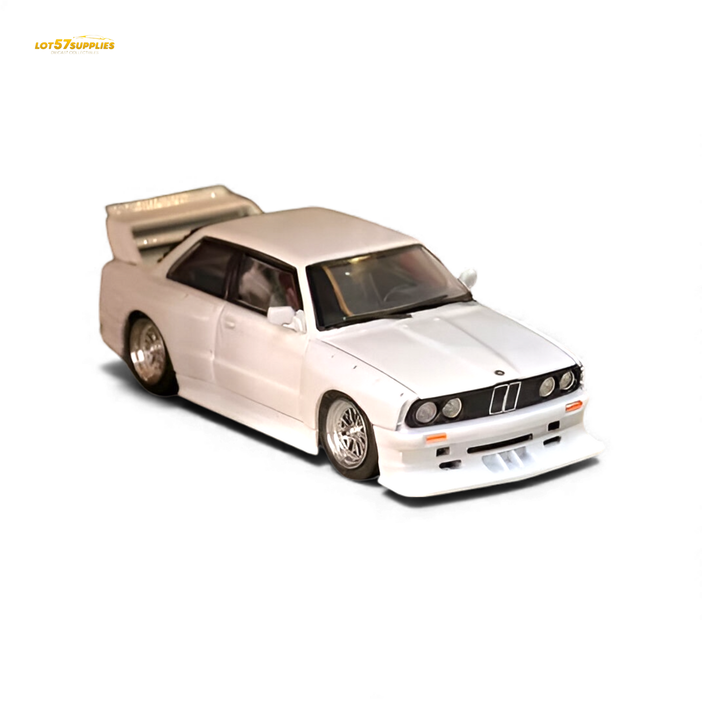 (Pre-Order) SW BMW E30 M3 LTO Modified - White 1:64
