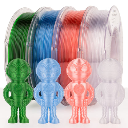 PETG Transparent Variety Pack (4x250g)