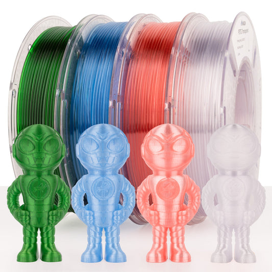 PETG Transparent Variety Pack (4x250g)