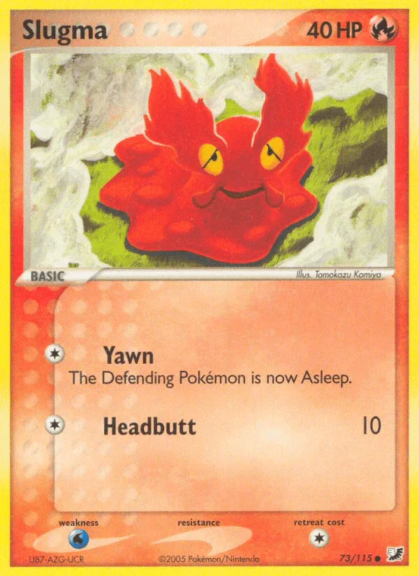 Slugma (73/115) [EX: Unseen Forces]