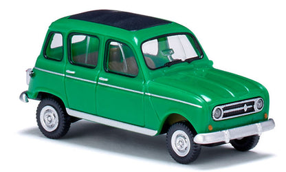 Wiking 022446 1/87 Renault R4, Green with Folding Roof