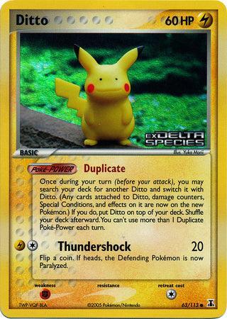 Ditto (63/113) (Stamped) [EX: Delta Species]