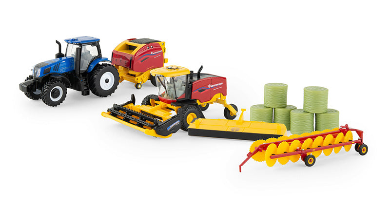 Ertl 13993 1/64 Scale New Holland Haying Playset Playset